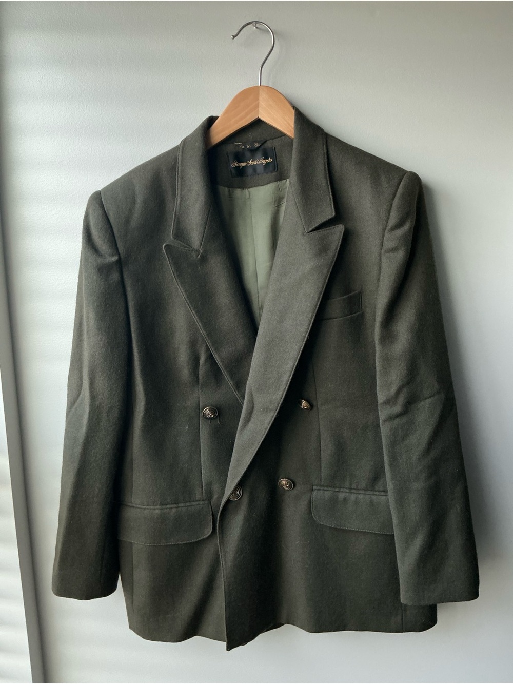 Georgio Sant’Angelo Green Blazer